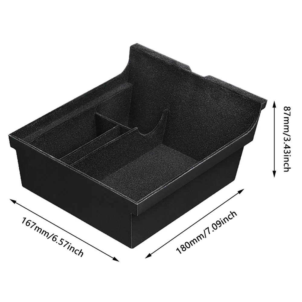 Center Console Front Organizer For Tesla Model 3/Y 2016 2017 2018 2019 2020 2021 2022 2023 Console Storage Box Accessories 4