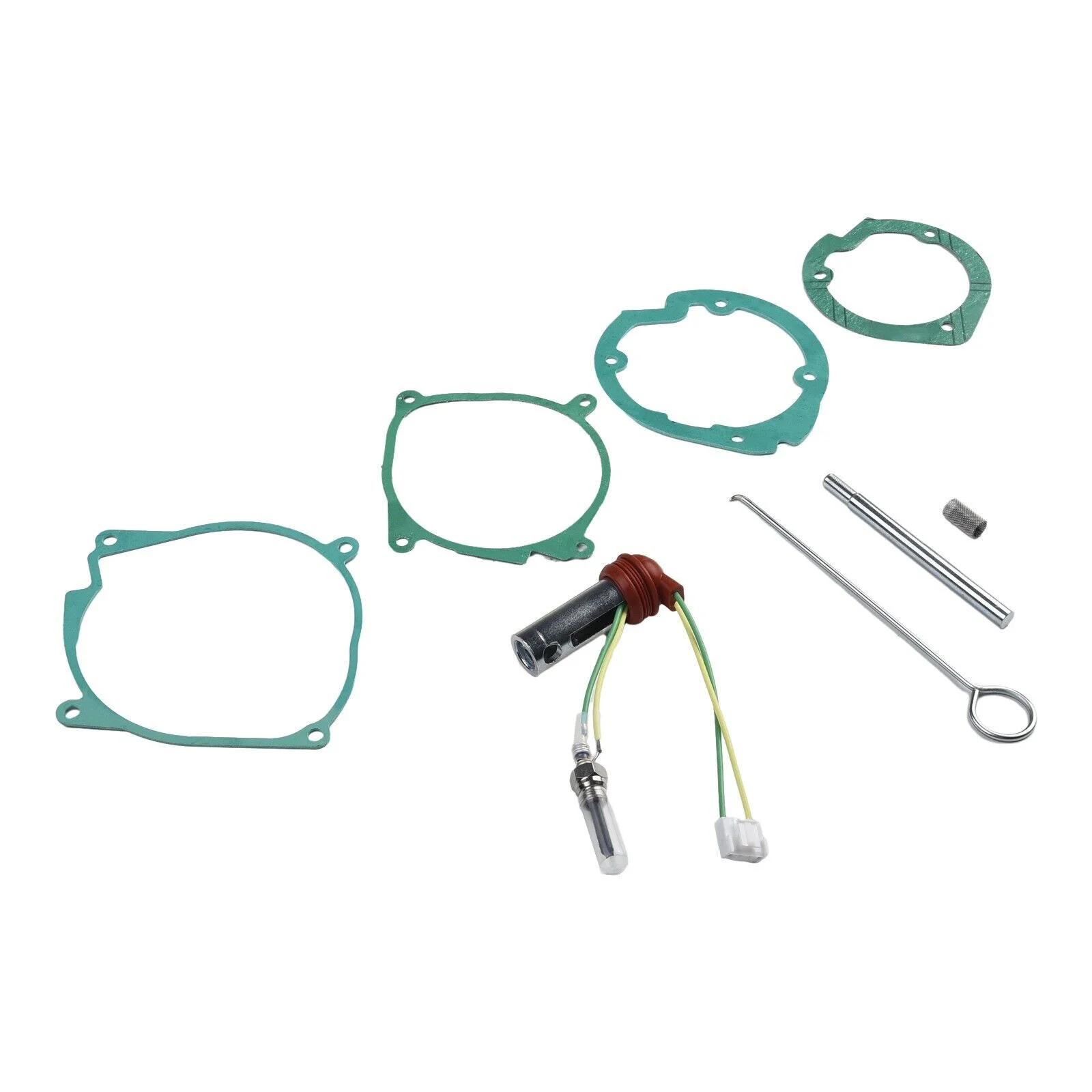 9Pcs 2-8KW Car Air Diesel Gasket+Ceramic Glow Plug Kit For Chinese Diesel Heater Car Parts