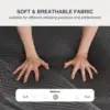 High-Quality Cooling Double Mattress with 10 Inch Charcoal Gel Memory Foam in a Box, Fiberglass Free Mattress Topper 5