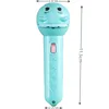 Children Luminous Animal Projection Flashlight Toy Flashlight Baby Early  Education Cute Cartoon Fun Boys And Girls Stall Gift T 6
