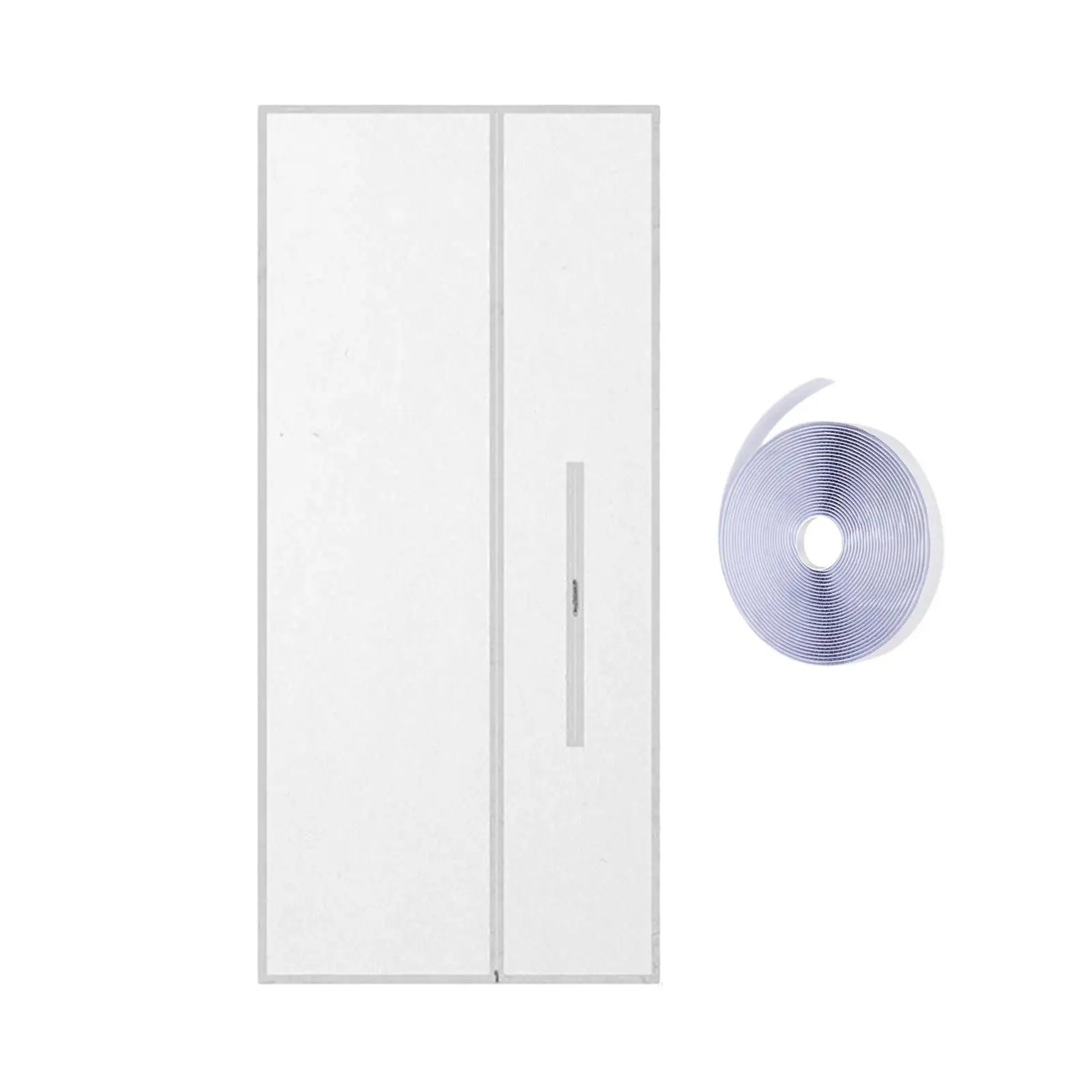 Screen Door Seal for Portable Air Conditioner Sliding Door Vent for Office