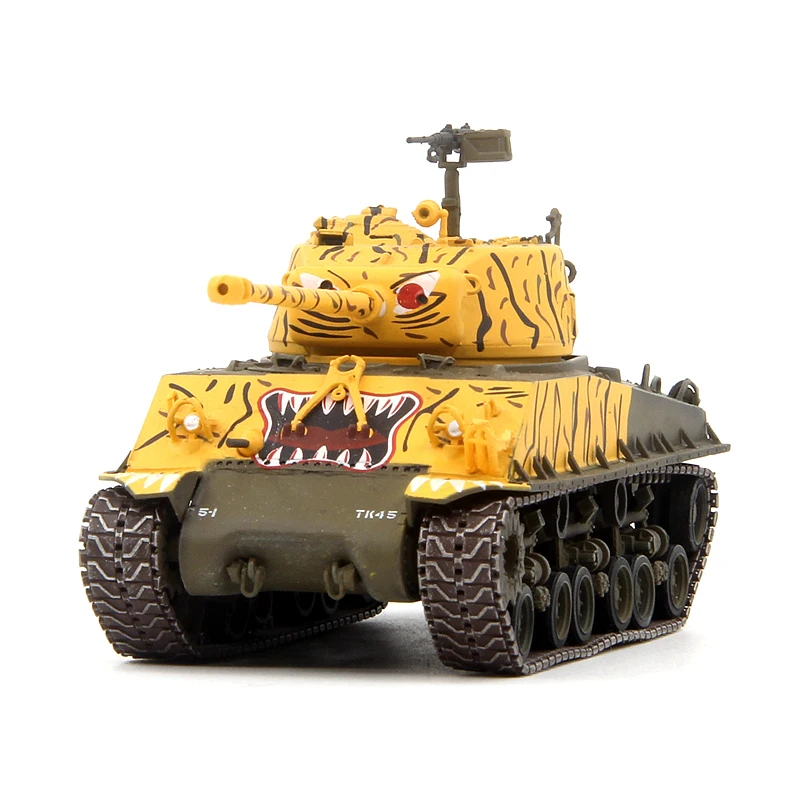 

1: 72 Scale US M4A3E8 Sherman Tank 24th Infantry Division Korean 1951 Finished Product Model Collection Toys Gifts