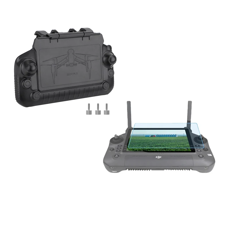 Drone Dji Rc Plus Schermo Di Protezione Del Telecomando Pellicola In Vetro Temperato Hd Per Dji Inspire3 /T40/ T20/Pm30 /Matrice 350 Rtk