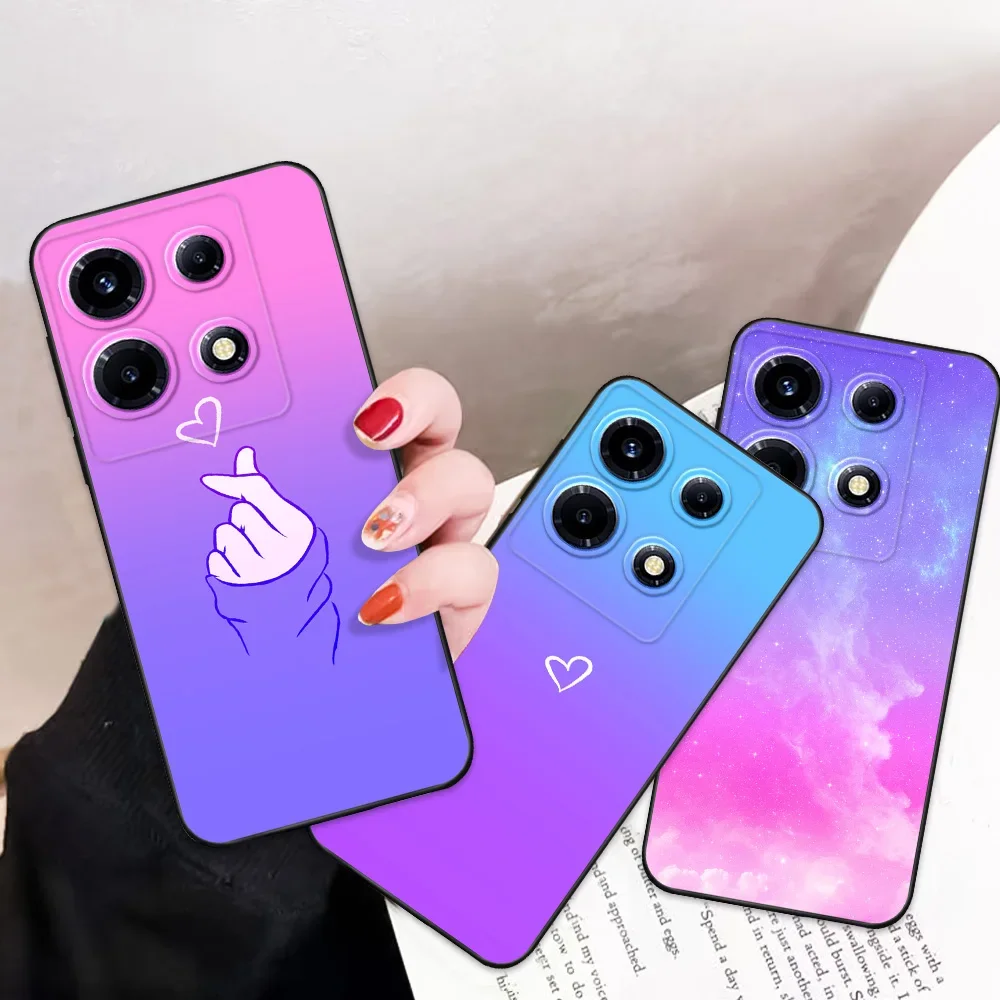 2 Custodie Trasparenti In Silicone Morbido Per Infinix Note 30 VIP - Anti-ingiallimento, Sottili
