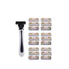 Shaver Brand New Design Men Razor Shaving Three Layer Shaver Reusable Razor Imported Blade Multi Tool Head Change 4