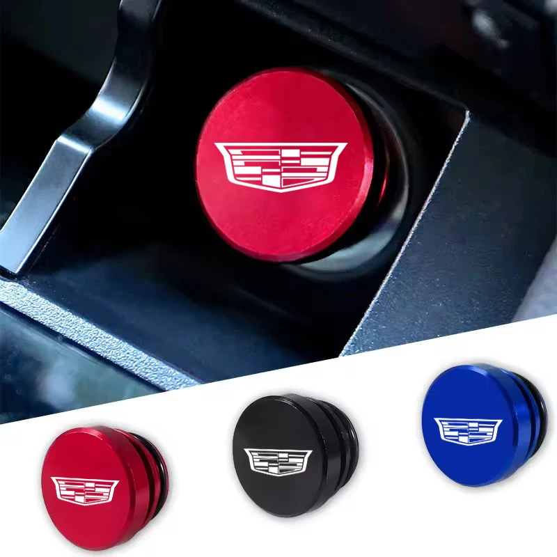 Cadillac aluminium sigarettenaansteker plug cover stofdicht