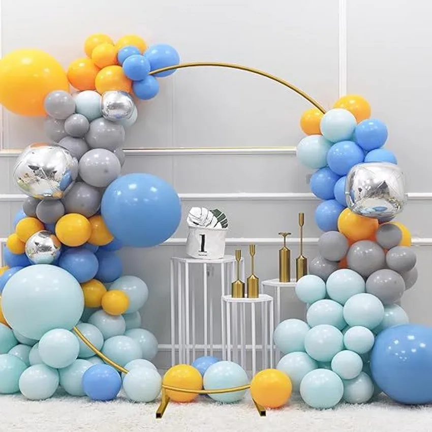 

Metal Arch Stand Wedding Backdrop Decoration Flower Stand Birthday Party Decor Outdoor Wedding Layout Balloon Arches Frame