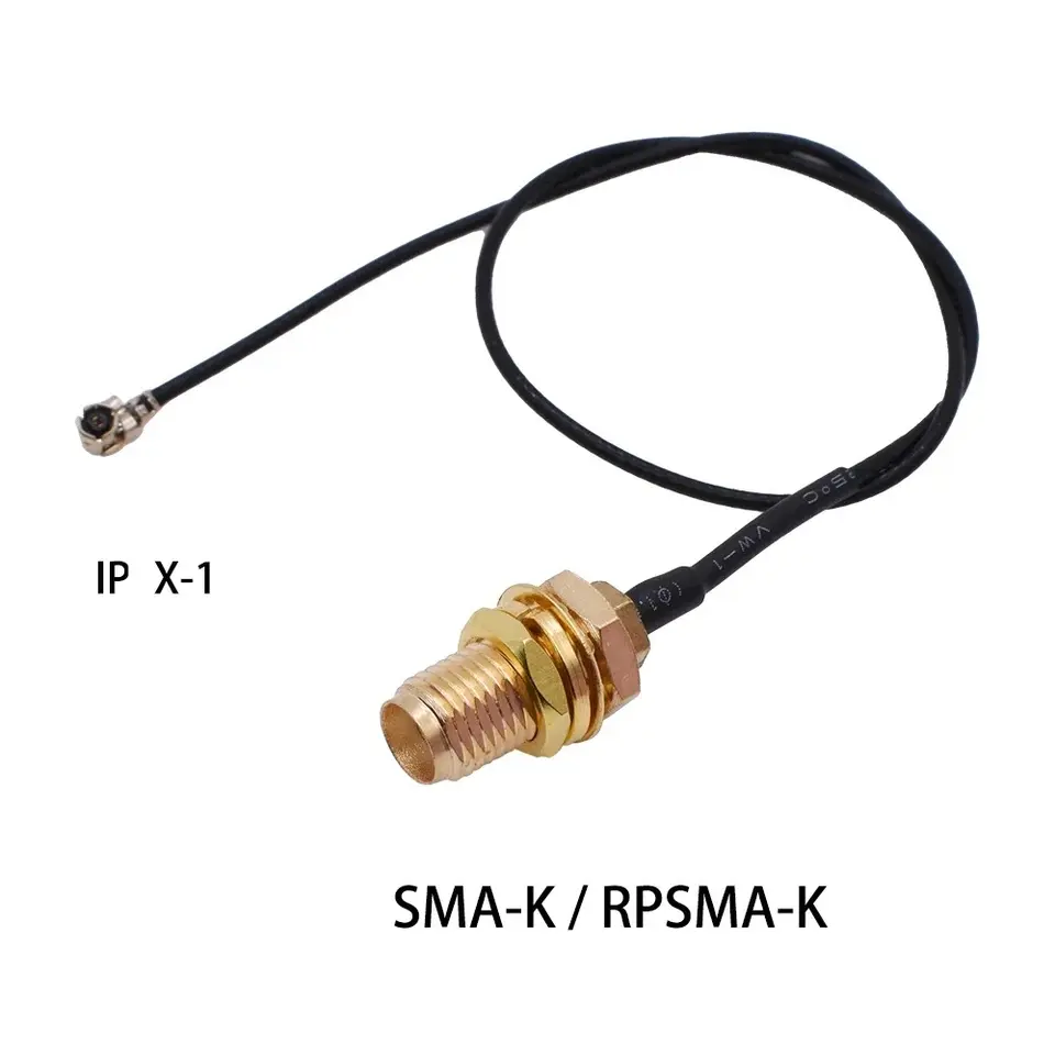 5Pcs IPX to SMA Pigtail Cable Kit Female SMA to UFL/u.FL/IPX RF Adapter 1.13mm Ultra-Thin Coaxial Antenna Extension Cable image 3