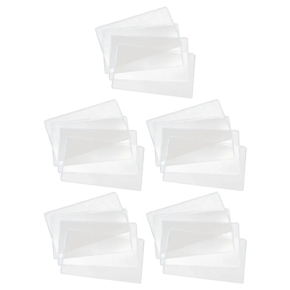 

Paper Money Bag Clear Protective Hard Clip Stamp Cover Banknote Storage Bags Latent Pouch Postage Stamps