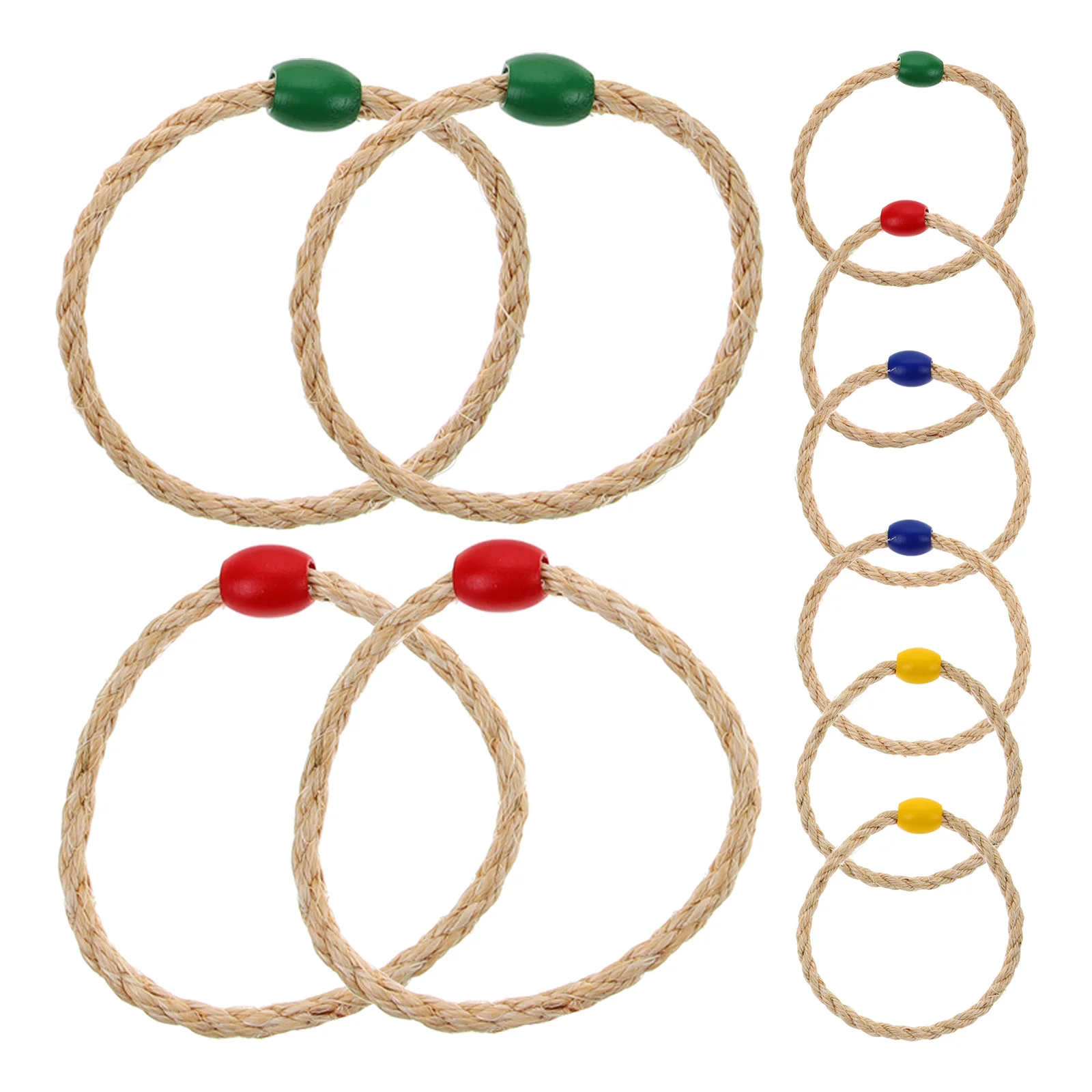 

8/10PCS Funny Kids Ring Toss Game Colorful Throwing Ring Toy Baby Throwing Game Random Color
