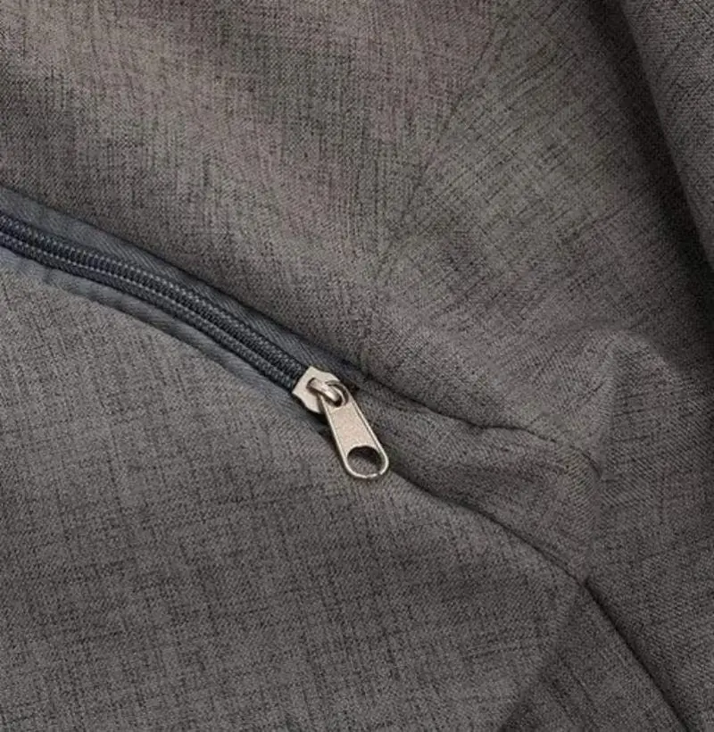 أريكة بين باج مع حشوة، كرسي كيس فول كتان ناعم مملو...