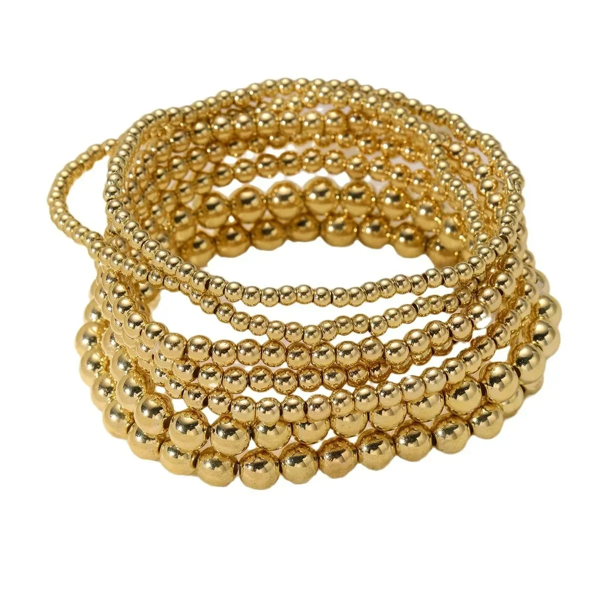 3 Pcs/set Geometric Twisted Lines Irregular Shaped Open Cuff Bracelet and Bangle Set for Women Punk Exaggerated Style Accessor