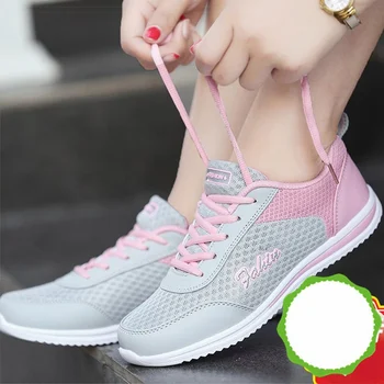 Sneaker da donna Scarpe sportive da donna leggere Sneakers in mesh traspirante per scarpe da donna 2025 Calzature casual Scarpe vulcanizzate 1