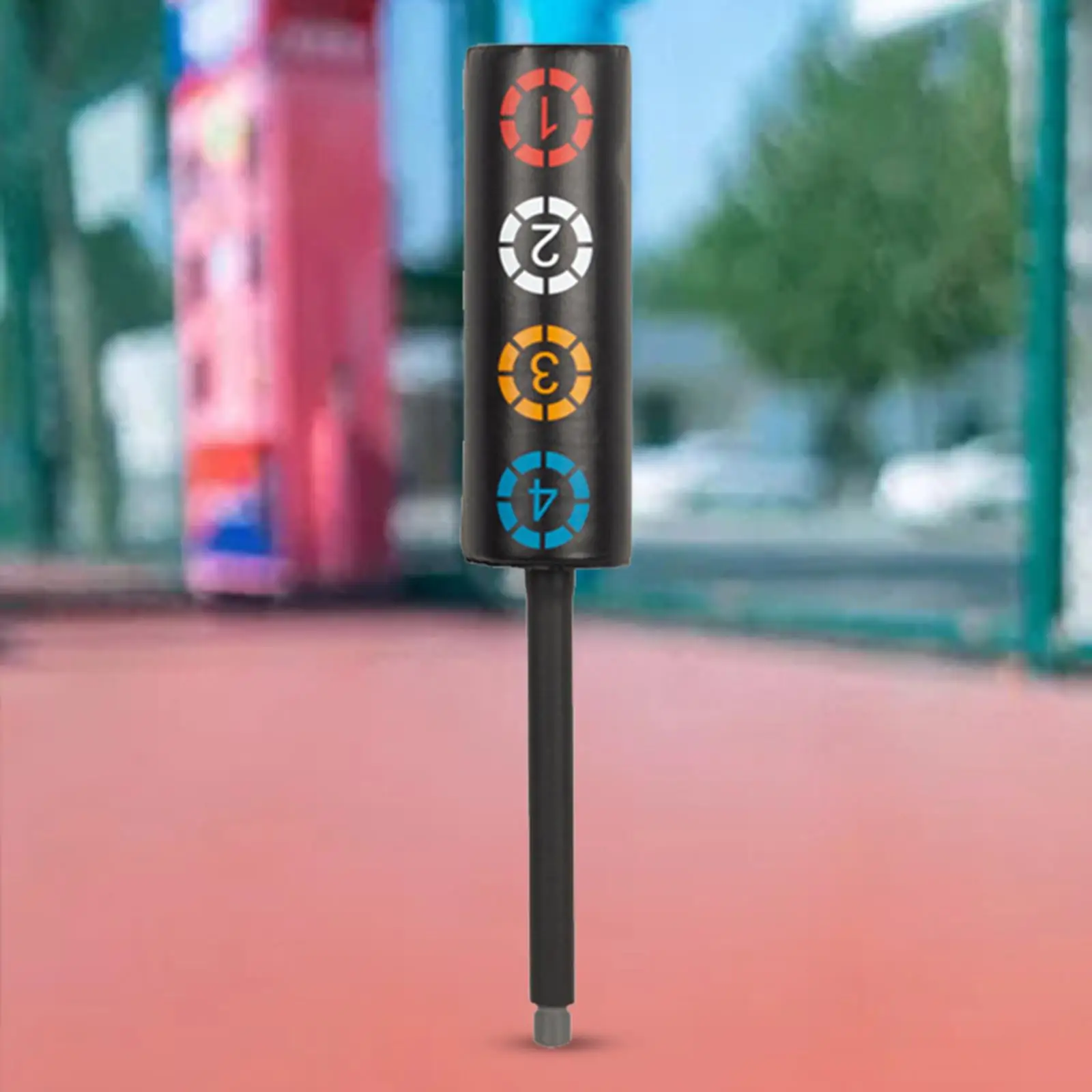 Padded Blocker Defender Sparring Training Pad Interference Bar Flexible Training Tool Speed Reaction Trainer for Basketball Mma