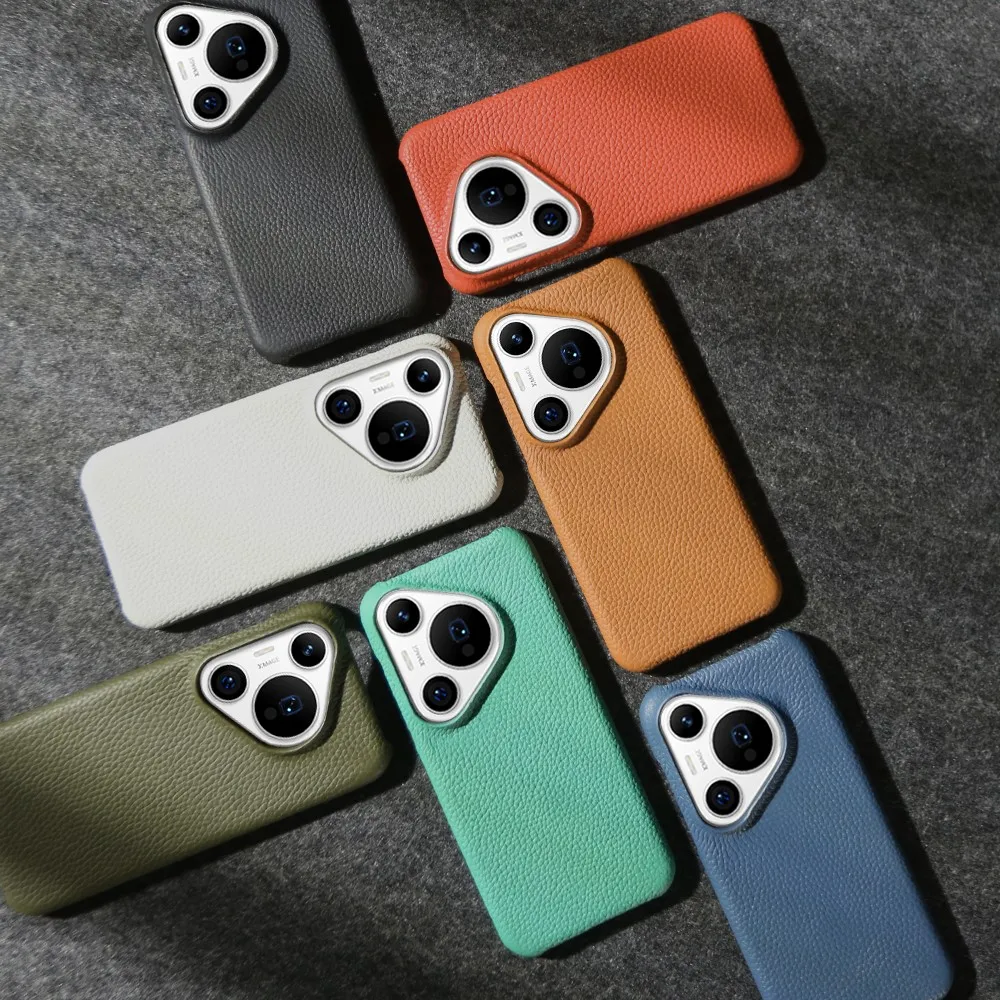 Luxury Genuine Leather Business Phone Case - Premium Protection