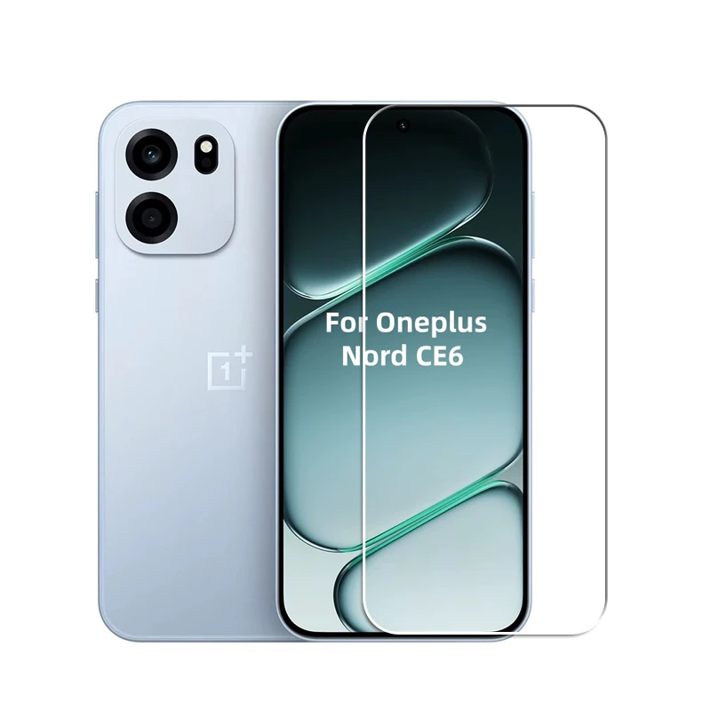 Premium 6-in-1 Tempered Glass & HD Protective Screen Protector with Camera Lens Film