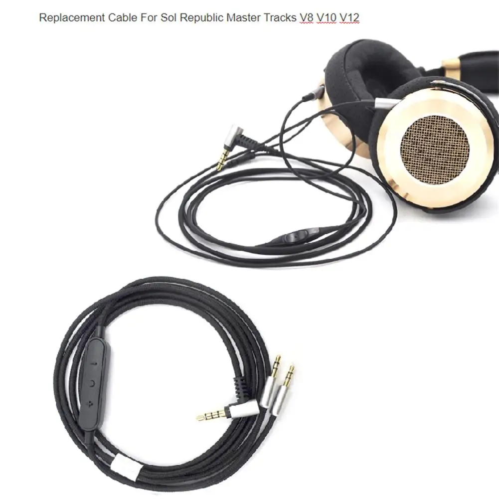 Cuffie Di Ricambio Cavo Cuffie Fili Lettori Cavo Connettore Compatibile Per Republic V8 V10 V12