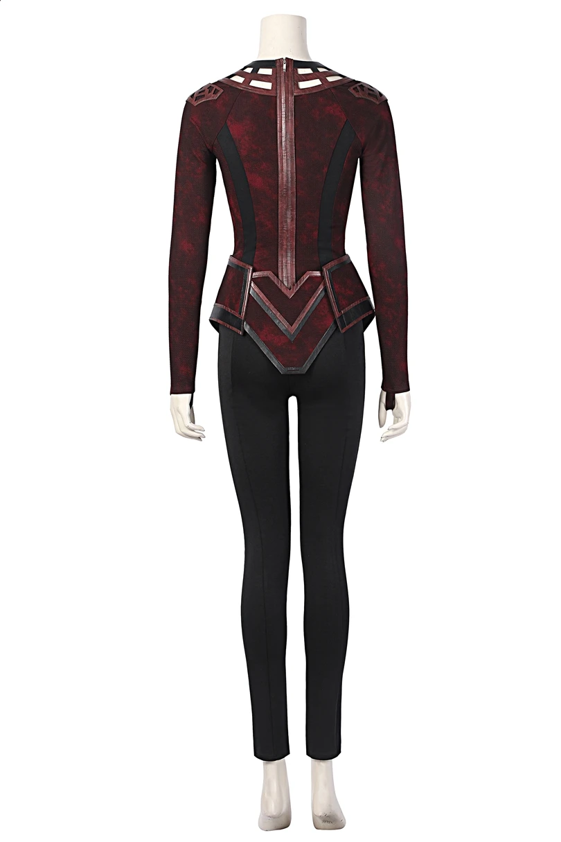 goddess costume Halloween 2022 Wanda in Multiverse of Madness Cosplay Costume Hero Scarlet Witch Battle Outfit Long Sleeves Jacket anime cosplay female