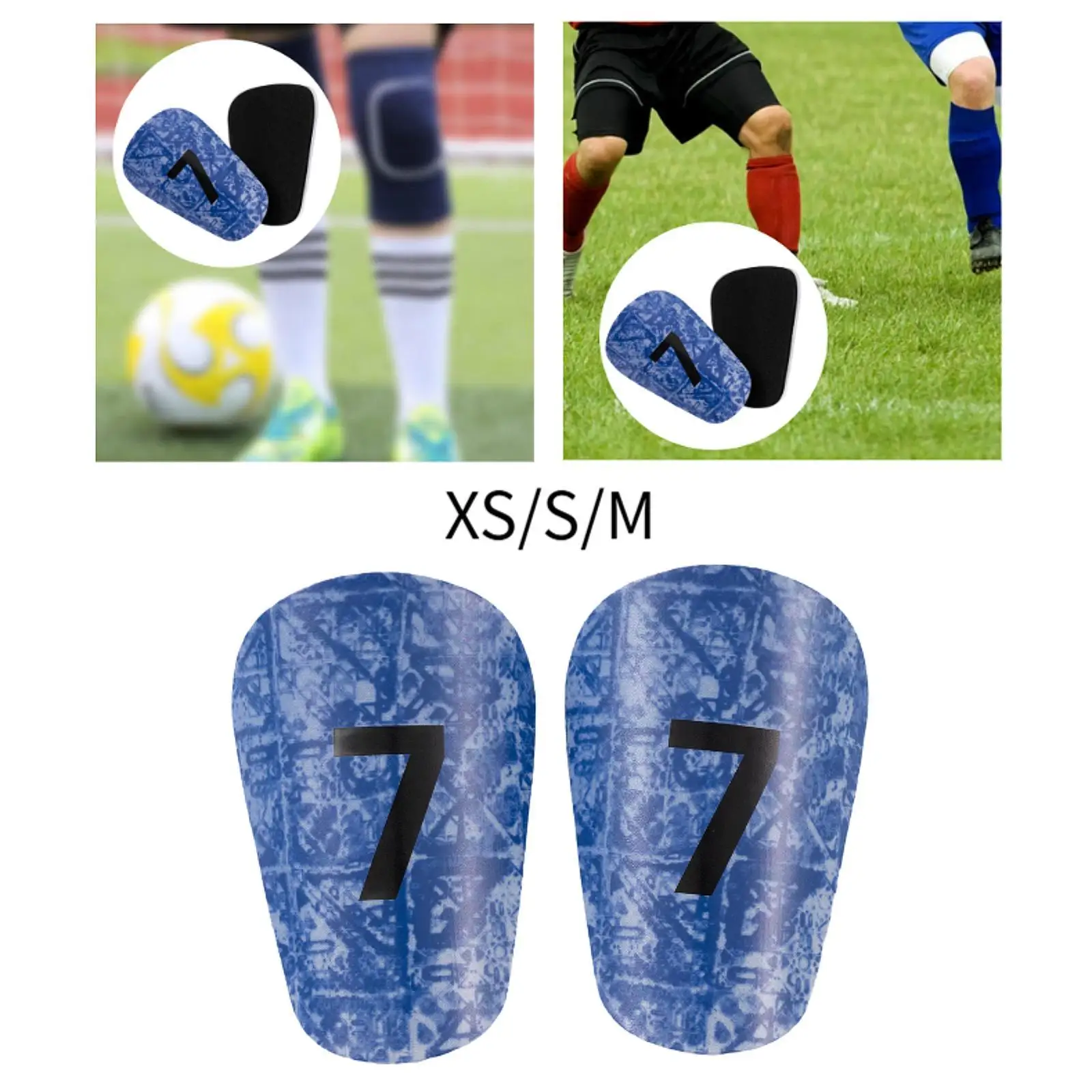 Mini Soccer Shin Guards Leg Protector for Soccer Players Outdoor Sports Comfortable Football Training Shin Guards Shin Pads
