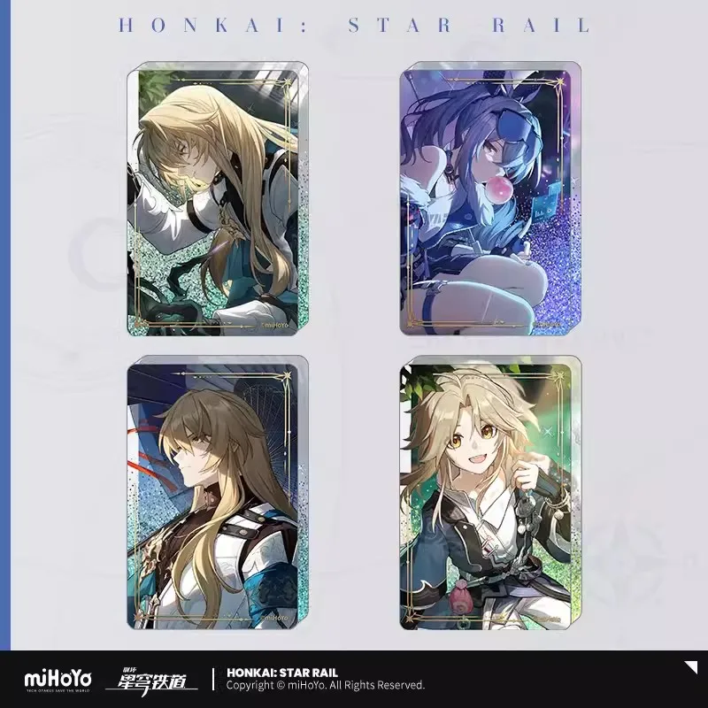 

Genuine Game Honkai Star Rail Character Series Acrylic Quicksand Ornament miHoYo Cosplay Anime Peripheral Decoration Accessories