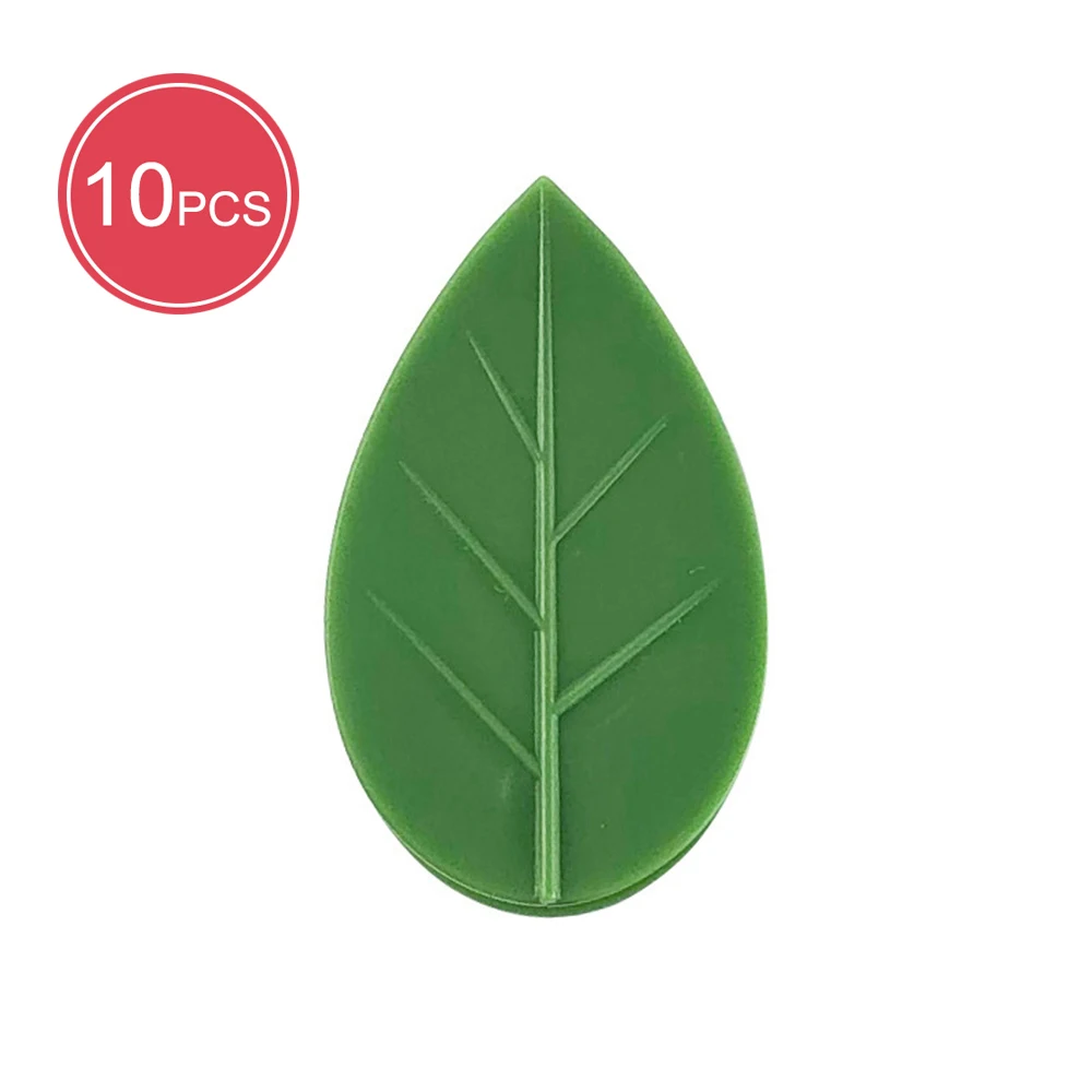 Plant Clips 10/20/30Pcs Climbing Wall Fixer Leaf Type Green Invisible Fixing Device Vine Fastener Snap Traction Shaping