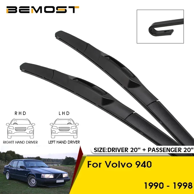 CarWiperBladesForVolvo94019901998WindshieldWindscreenFront