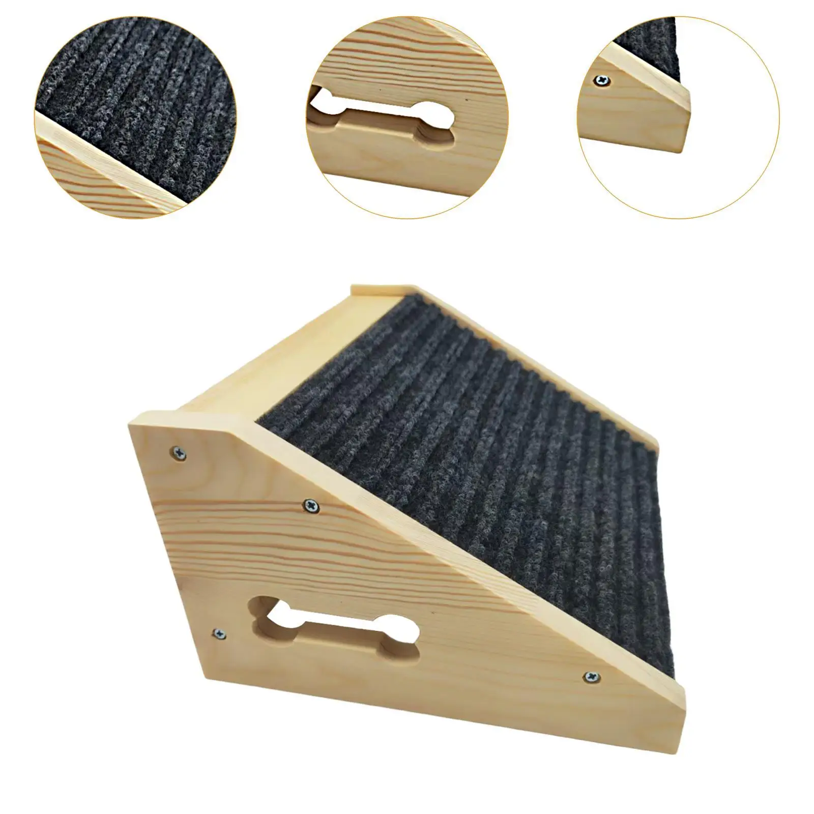 Pet Stair Ornament Gifts Portable Easy Assembly Non Slip Supplies Puppy Essential for Older Cats High Bed Sofa Cars Kitten Pet Stair Ornament Gifts Portable Easy Assembly Non Slip Supplies Puppy Essential for Older Cats High Bed Sofa Cars Kitten