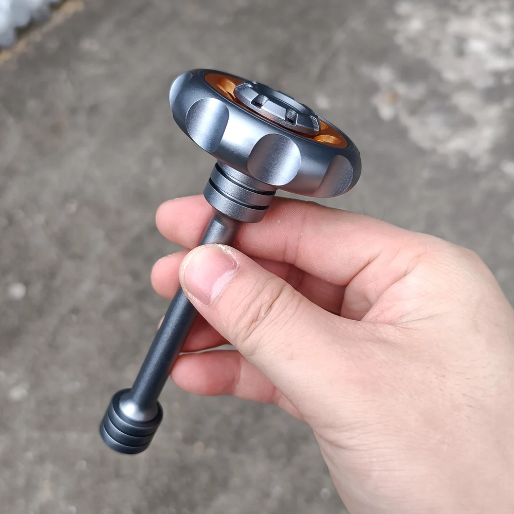 EDC 손가락 풍차 왕관 슬라이더 손가락 장난감 성인 감속 자이로 금속 슬라이더 손가락 푸시 회전 코인 감압-Freehip.co.kr