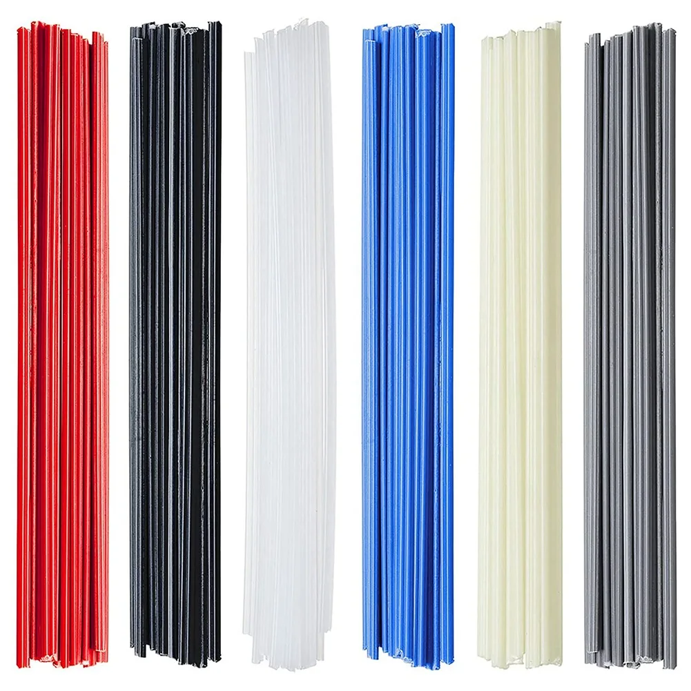

60 Pcs Plastic Welding Rod-PP/PVC/ABS/Plastic Welding Rod Kit Suitable for Car Bumper Plastic Repair