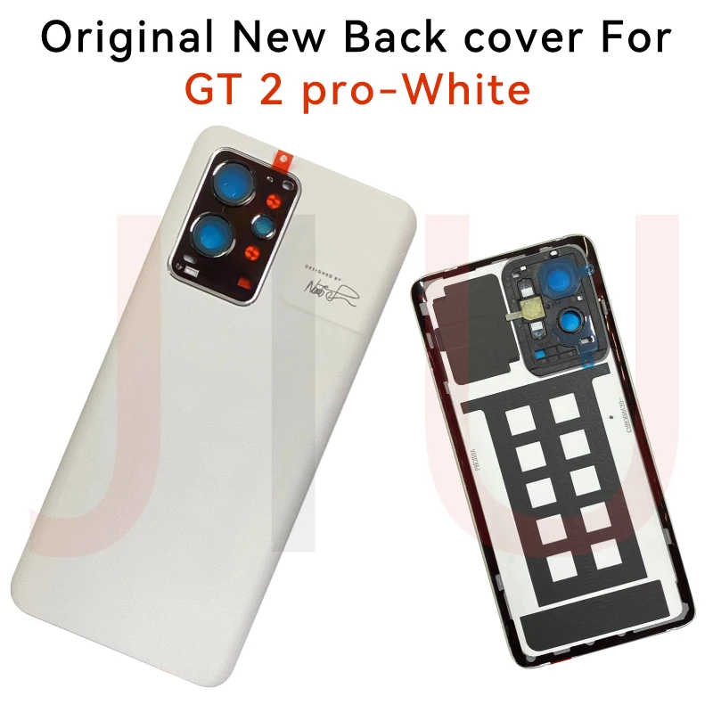Realme GT2 Pro 배터리 커버 유리 gt 2 pro 패널 후면 도어 하우징 케이스 폰 뚜껑 쉘 교체용 새 백커버