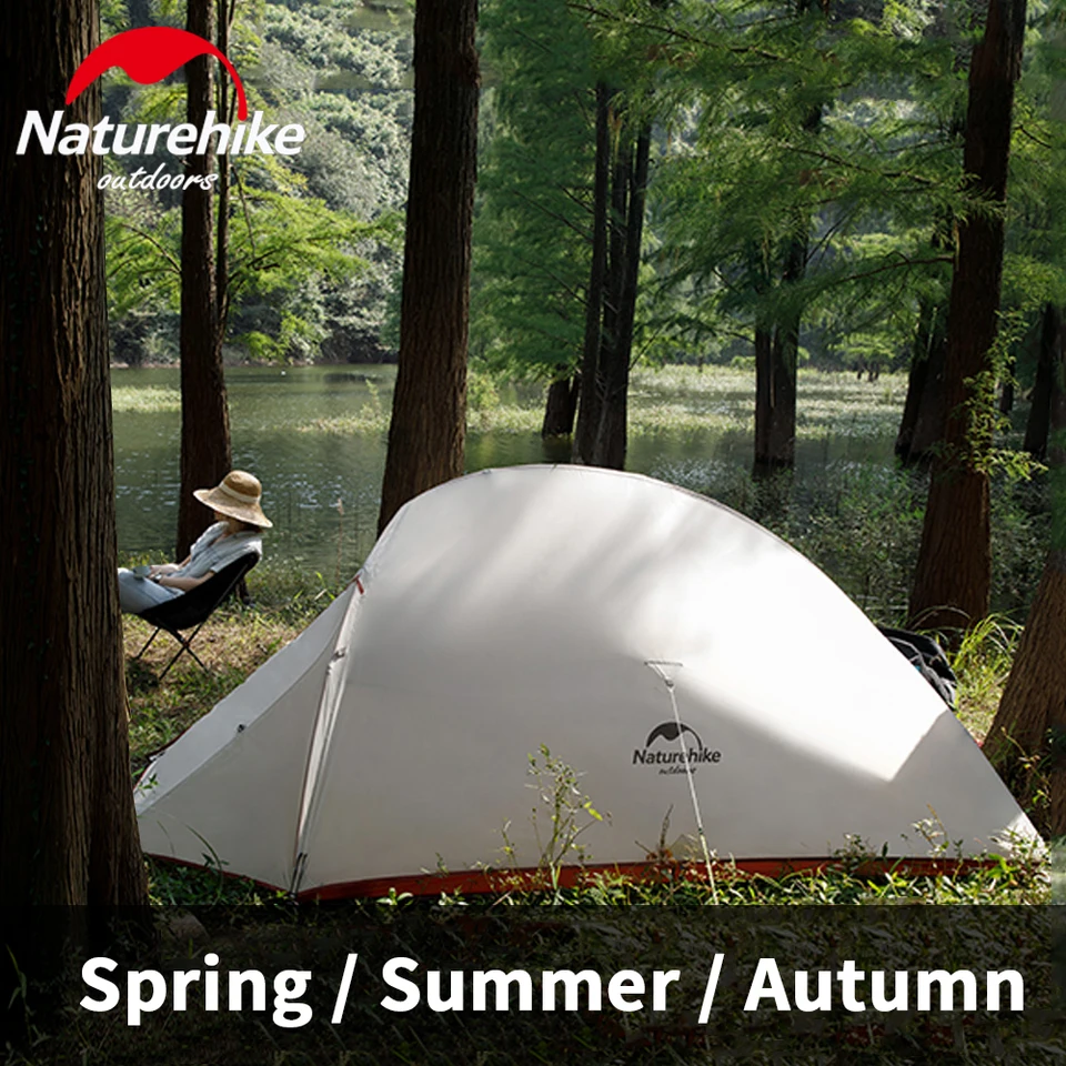 Naturehike Cloud Up 1 Tent Ultralight Camping Dome Single Tent for