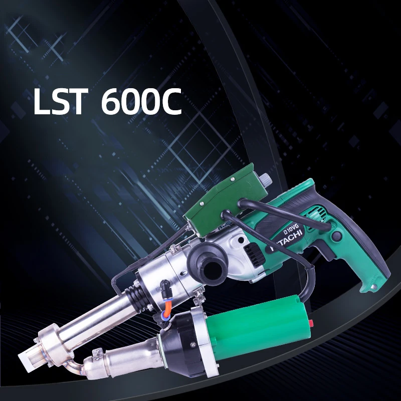 Automatic extrusion plastic welding gun waterproof geomembrane repair pp board pe electric hot melt extrusion welding machine 2