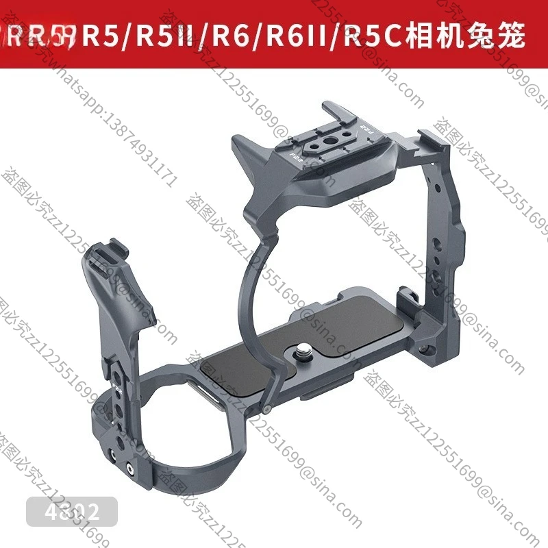 F22 EOS 카메라 래빗 케이지 R5II 확장 액세서리 R6II 퀵 릴리즈 멀티 인터페이스에 적합