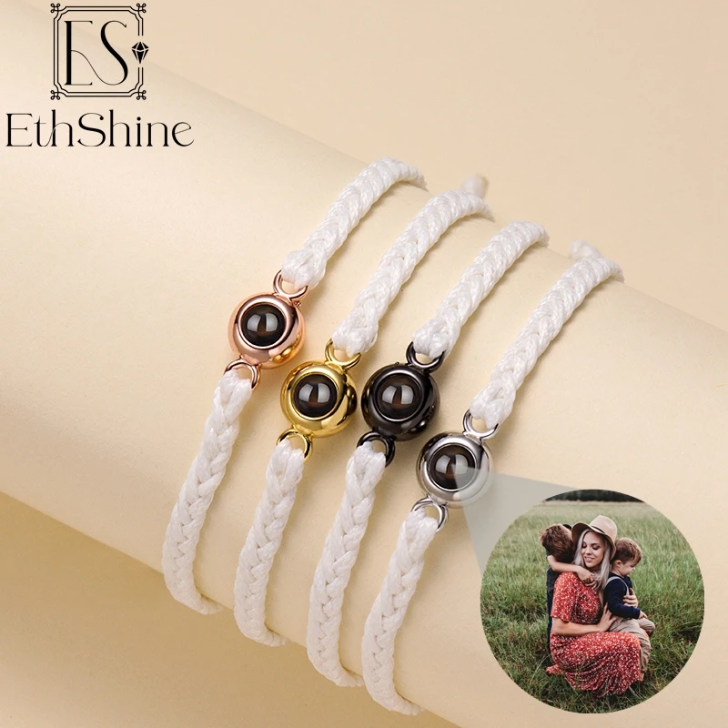 Bracelet Personalized Photo Projection | Custom Photo Projection Bracelet -  New Photo - Aliexpress