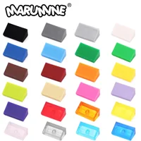 Marumine Building Blocks Slope 30 1x2x2/3 30PCS Ramp Face Bricks Parts Accessories Compatible With 85984 Particles Assembly 1