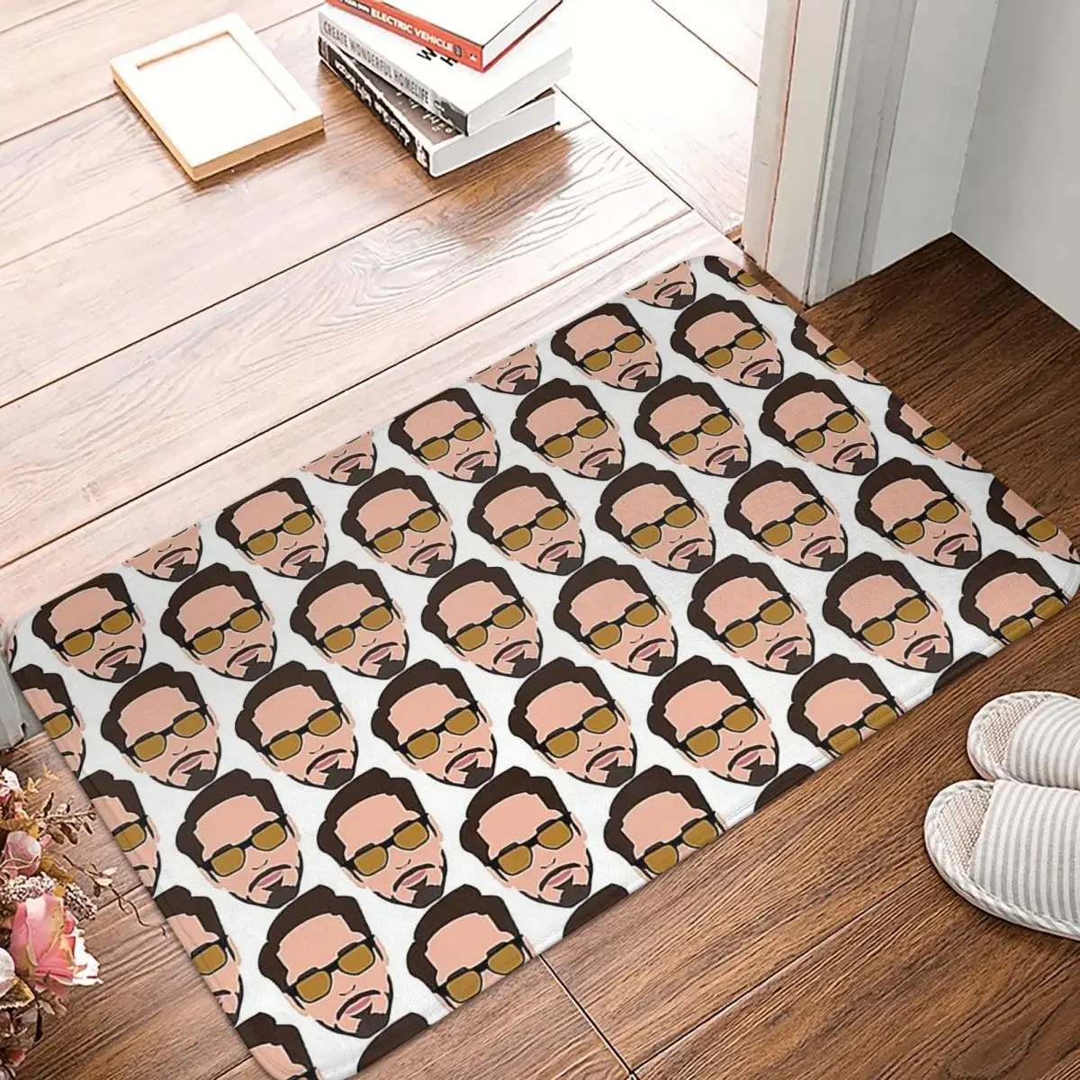 

Robert Downey Jr. Vector Doormat Rug Carpet Mat Footpad Polyester Non-slip Washable Front Room Corridor Kitchen Bedroom Toilet