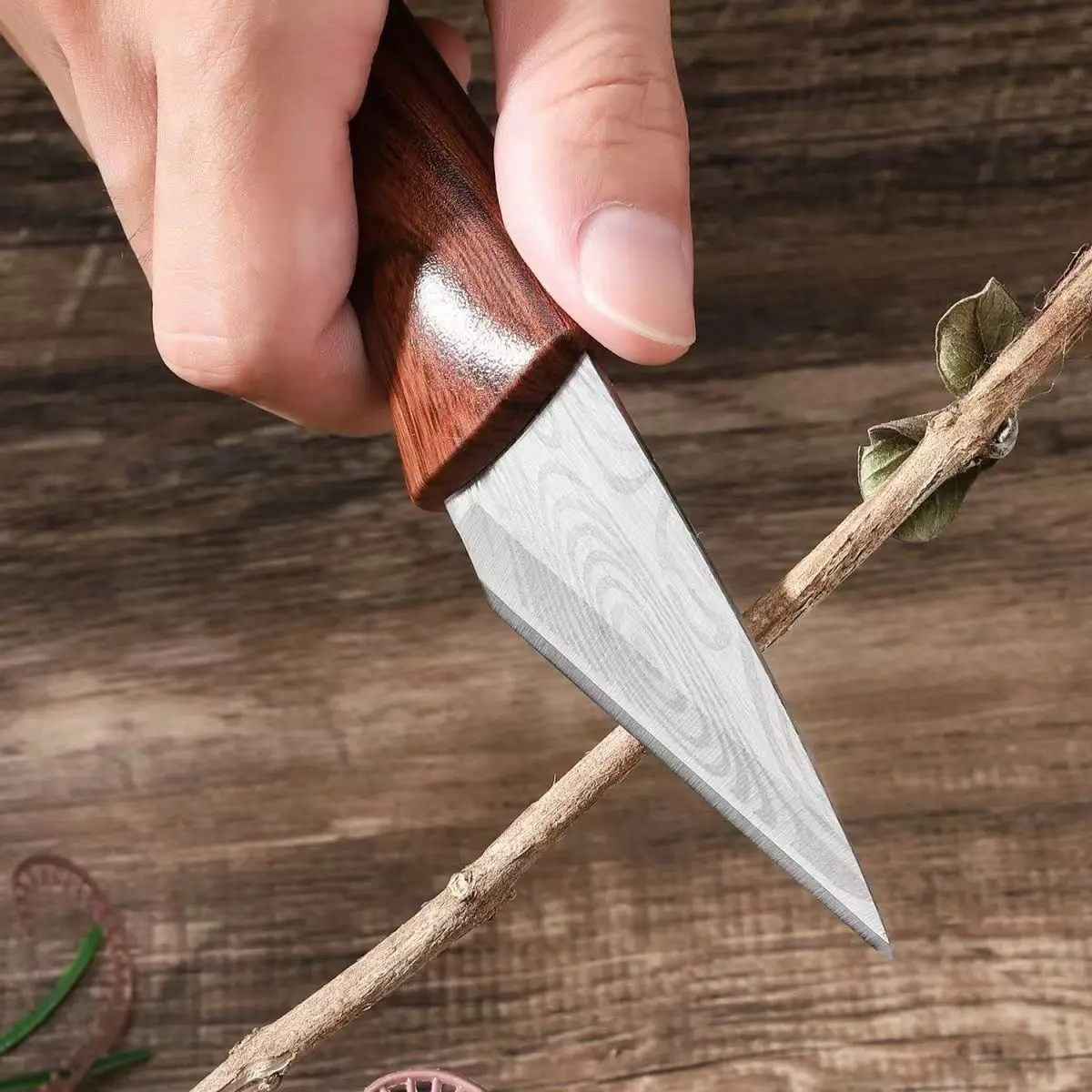 Garden Grafting Knife High Carbon Steel Professional Grafting Tool for Fruit Tree Bonsai Plant Budding Cutting