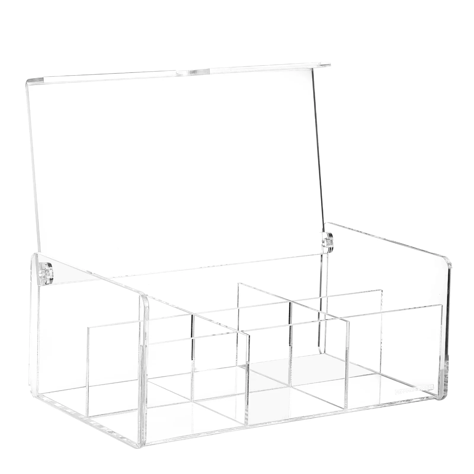 

Acrylic Storage Box Case Coffee Bag Container Bin Bins Kitchen Organizer Tea Bags Desktop