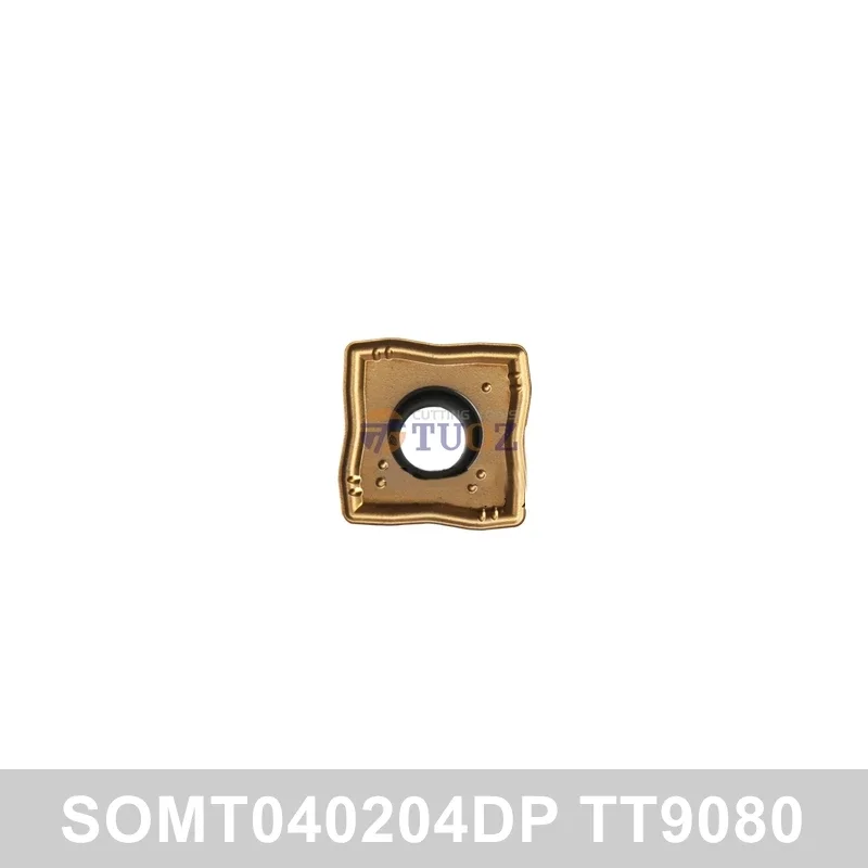 Оригинальный SOMT040204DP TT9080 SOMT 040204 -DP SOMT04 U, твердосплавная вставка, токарный станок с ЧПУ, режущий инструмент