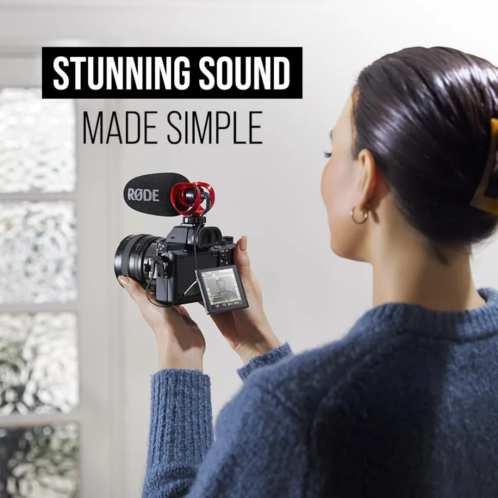 R&Oslash;DE VideoMicro II Ultra Compact Shotgun Microphone Plug & Play for Audio on Camera or Mobile Device shotgun microphone