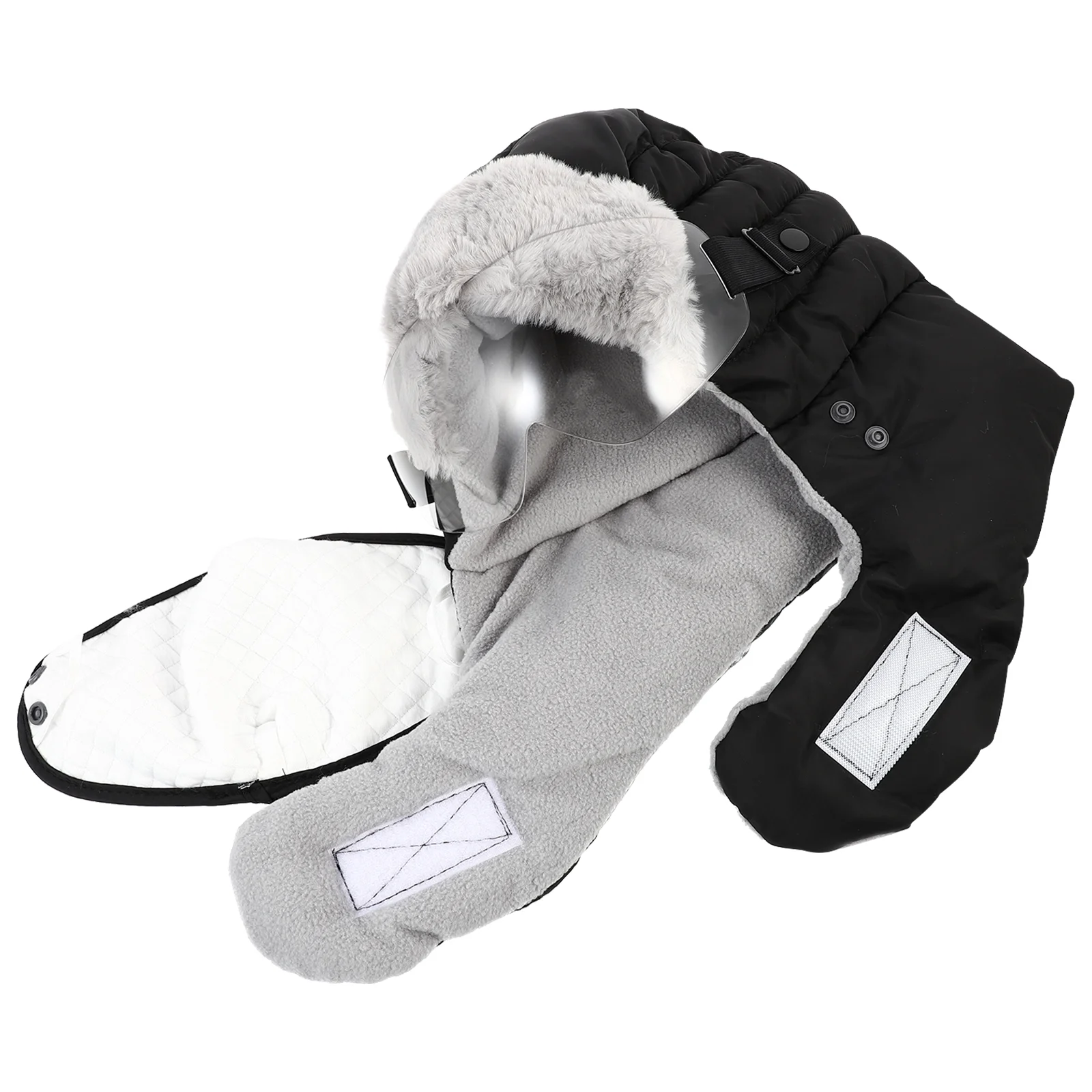 

Wind Cap Neck Gaiter Cold Weather Goggles Hiking Backback Cotton Cow Costume Adult Women