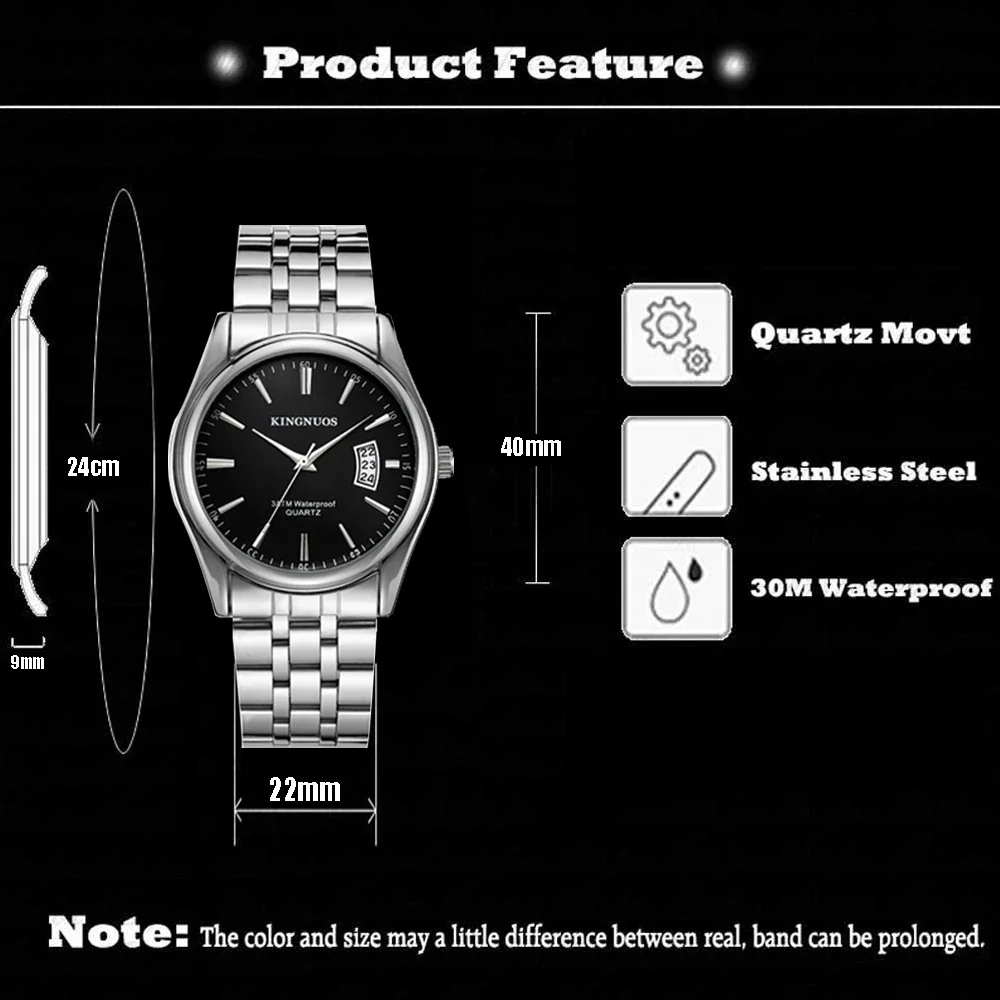 Dropshipping Fashion Men's Watch 30m Waterproof Date Clock Male Sports Watches Men Casual Quartz Wrist Watch Relogio Masculino