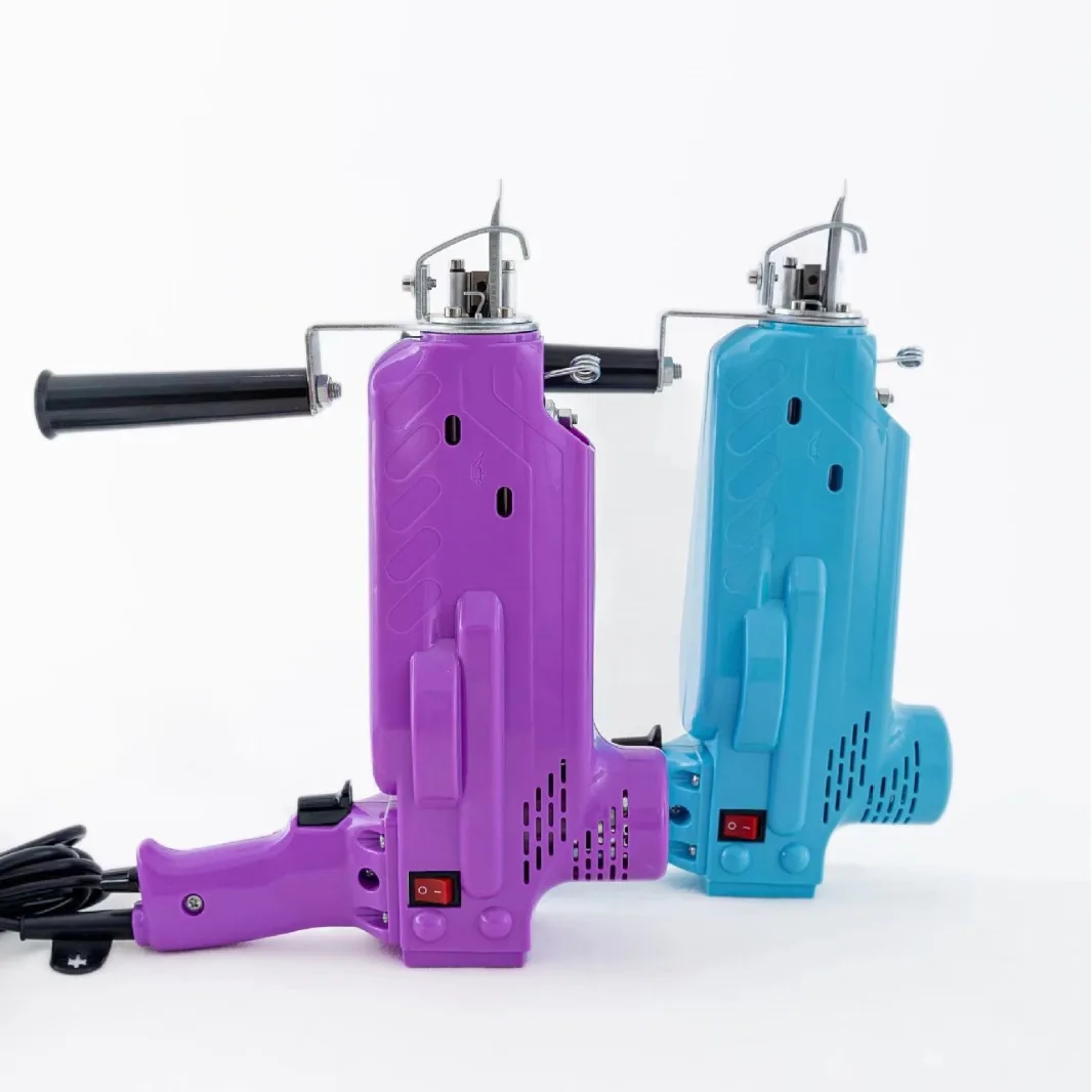 Upgrade high quality portable DIY hand electric tufting gun cut and loop pile 2