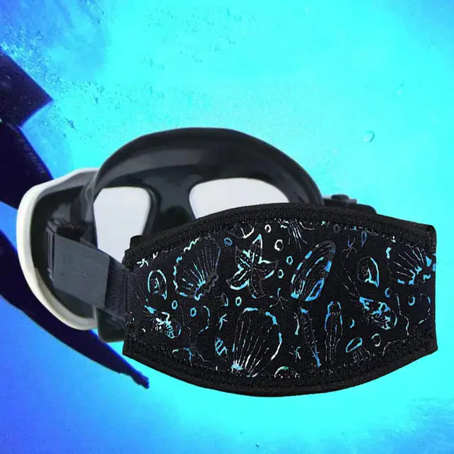 Neoprene Diving Mask Strap Cover - Snorkeling Gear Protector For Kids & Adults