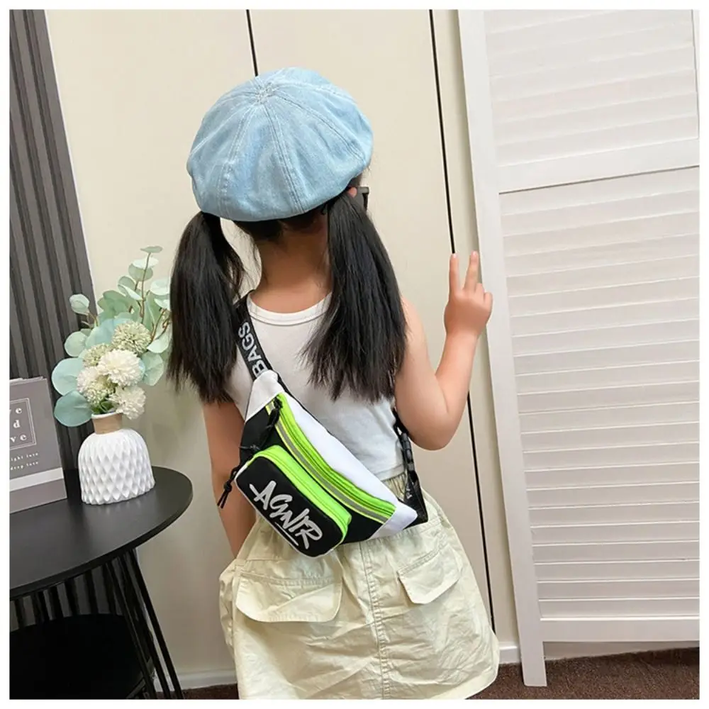 Neue Baby Mini Hüft taschen Oxford niedlichen Brief Mädchen Jungen Bananen tasche Mode Gürtel tasche Kinder Schulter Cross body Brust gürtel Taschen – Detail 12