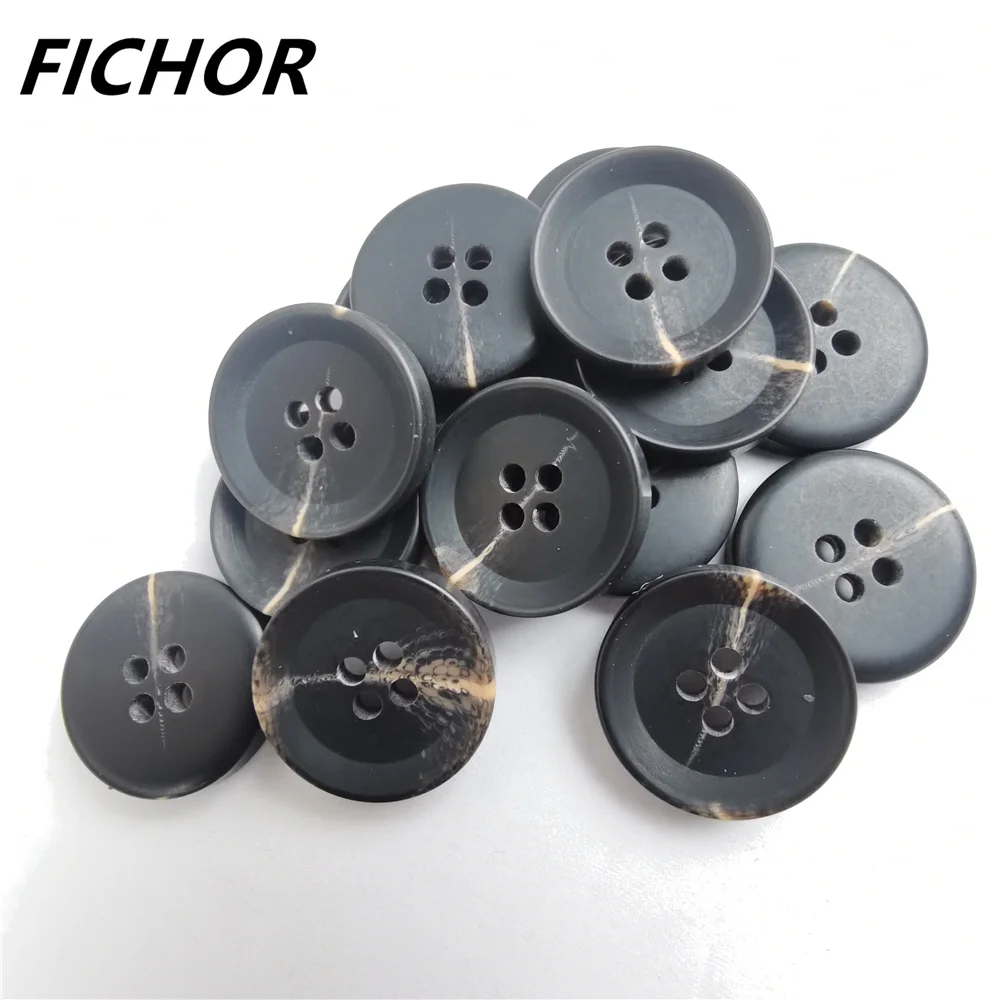

10/20pcs 17.5mm 4 Hole Buttons Sewing accessories Size Complete for clothing Decorative Plastic Buttons Handmade DIY