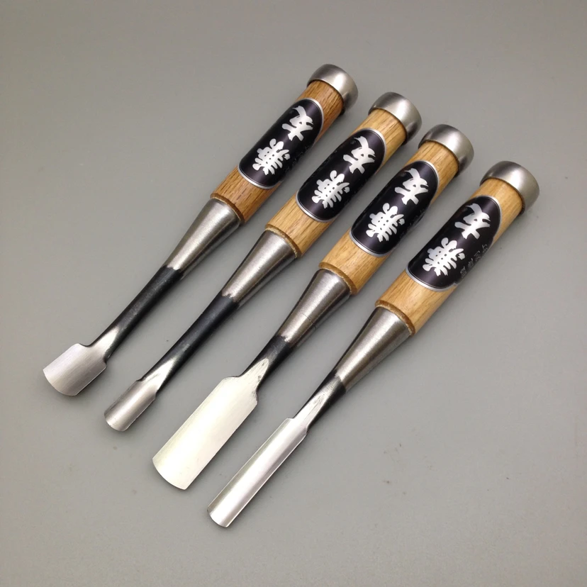 Pialla A Mano Giapponese 10 Pollici Doppio Taglio - Per Lavorazione Legno Con Lama Acciaio Temprato - Foto 14