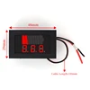 Car Battery Charge Level Indicator 12V 24V 36V 48V 60V 72V Lithium Battery Capacity Meter Tester Display LED Tester Voltmeter 3
