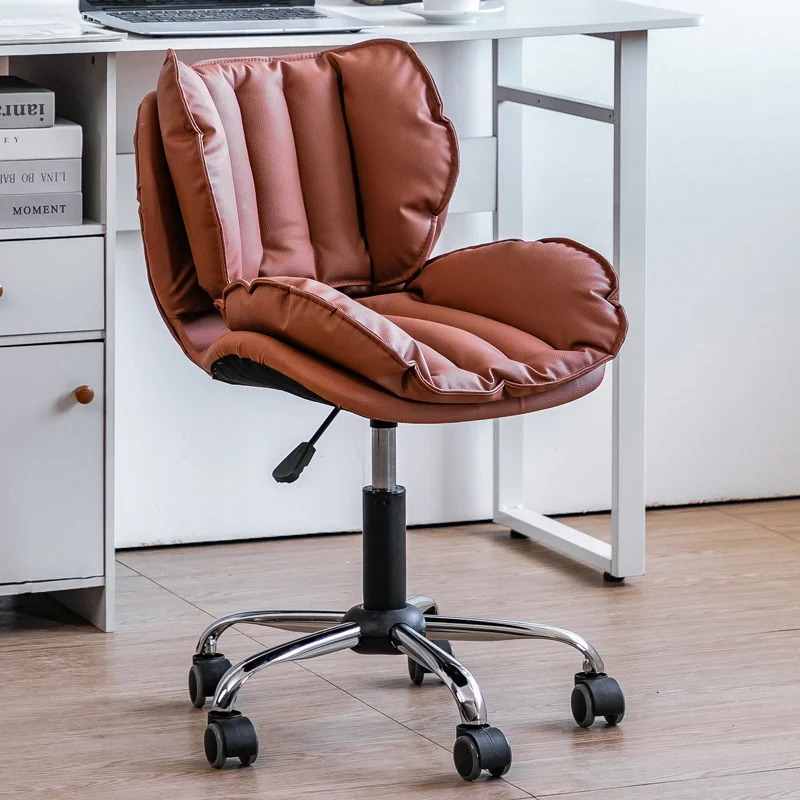   Study in Style Nordic Rotating Desk Chair Back Support Ideal for Students Writing Office and Conferences