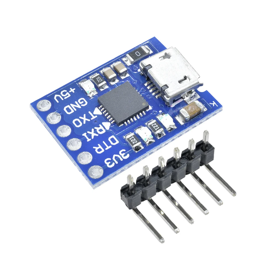 CP2102 MICRO USB a UART TTL Modulo 6Pin Convertitore Seriale STC